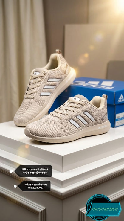 Ultra-Comfort Premium Running Mesh Sneakers for Men( 812-beige)