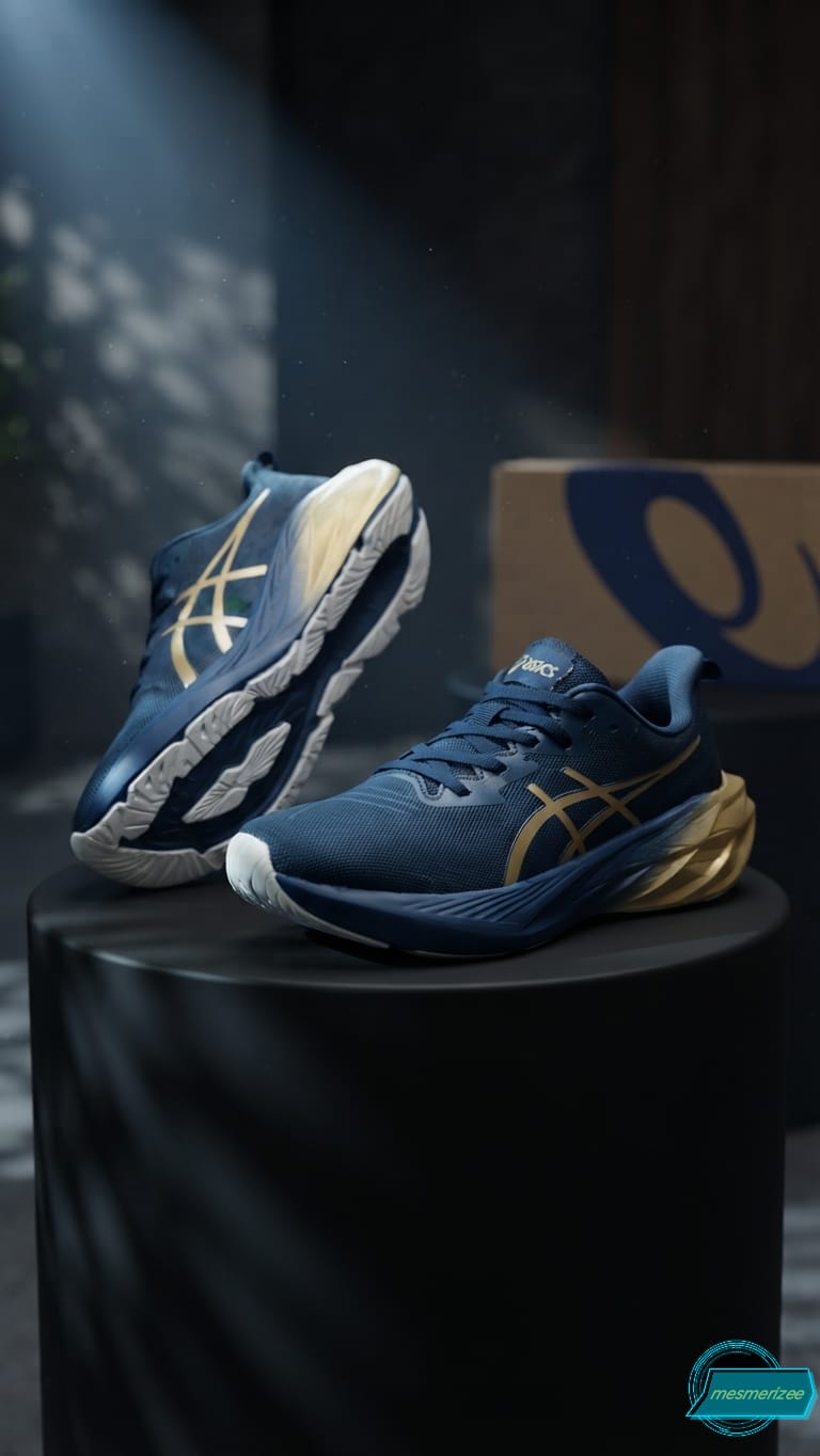 Ultra-Comfort Premium Running Mesh Sneakers for Men(Asics Navy)