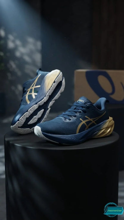Ultra-Comfort Premium Running Mesh Sneakers for Men(Asics Navy)